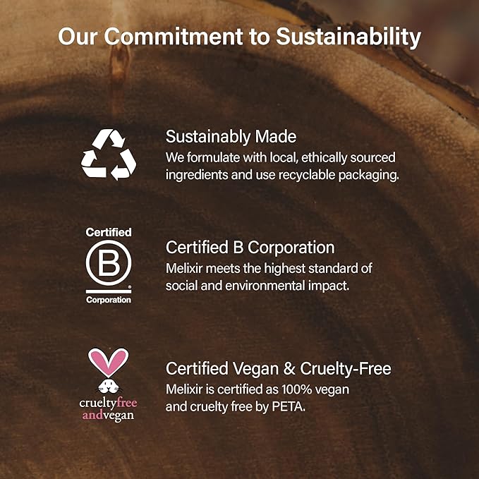 Melixir Vegan Lip Butter #10 Flutter (+11 more colors), Deep Nourishing Tinted Lip Balm for Dry Lips, Bee-Free, Petrolatum-Free, Plant-Based, Hydrating for Cracked and Chapped Lips, Travel Essentials-BrightBean Baby