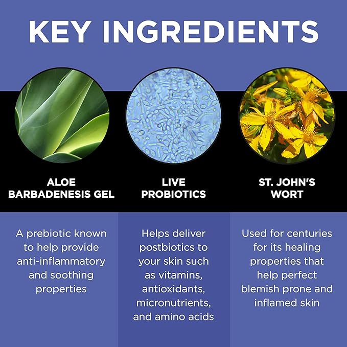 3-Step Skin Care Kit – Face Cleanser, Probiotic Serum & Moisturizer – Ultimate Recipe for Balanced, Glowing, Hydrated Skin – Perfect for All Skin Types – Travel Size – Vegan & Cruelty-Free-BrightBean Baby