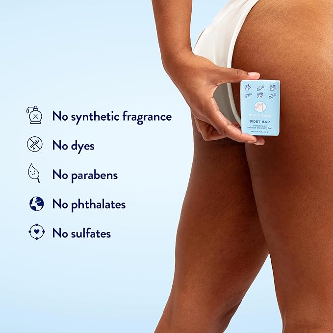 Megababe Bidet Bar | pH Balanced Cleansing Bar for the Entire Intimate Area | 4.5 oz-BrightBean Baby