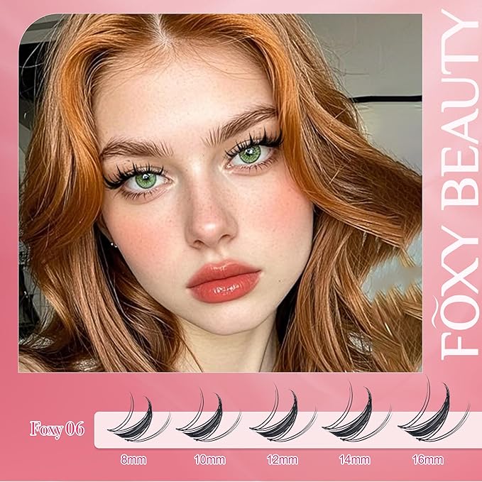 Lash Clusters - Lash Clusters Kit Mix Manga Lases 360pcs Eyelash Clusters Spiky Lases Clusters DIY at Home No Glue Included-BrightBean Baby