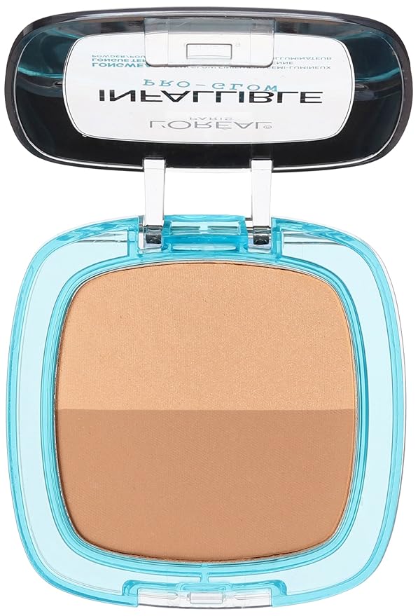 L'Oréal Paris Infallible Pro Glow Pressed Powder, Cocoa, 0.31 oz.-BrightBean Baby