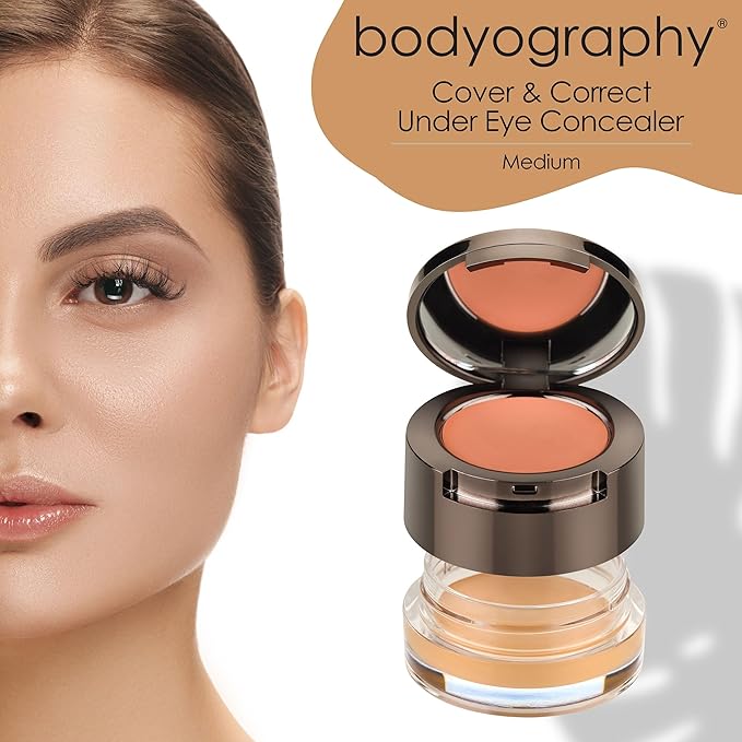 Bodyography Cover & Correct Under Eye Concealer - Medium-BrightBean Baby