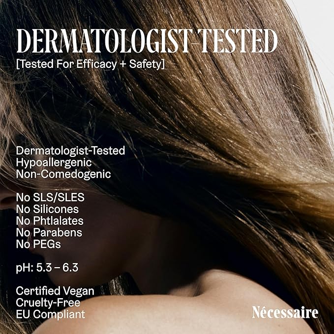 Nécessaire Rosemary Shampoo With Pump | Multi-Protien Strengthening Conditioner For Thinning Hair. For Women + Men. Good For All Hair Types/Textures. Color-Safe. 500 ml / 16.9 oz-BrightBean Baby