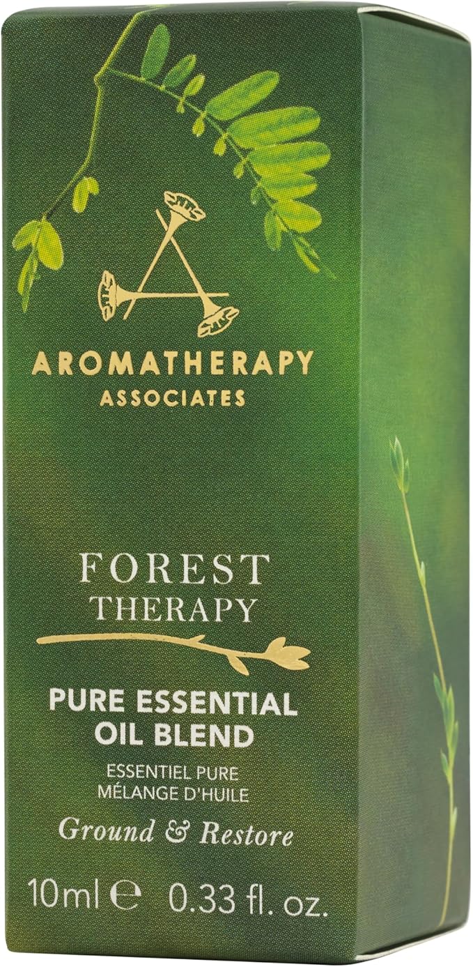 Aromatherapy Associates Forest Therapy Pure Essential Oil Blend. Premium Undiluted Blend to Bring The Outside in. Hand-Crafted with Pink Pepper, Cypress and Ho Wood (0.33 fl oz)-BrightBean Baby