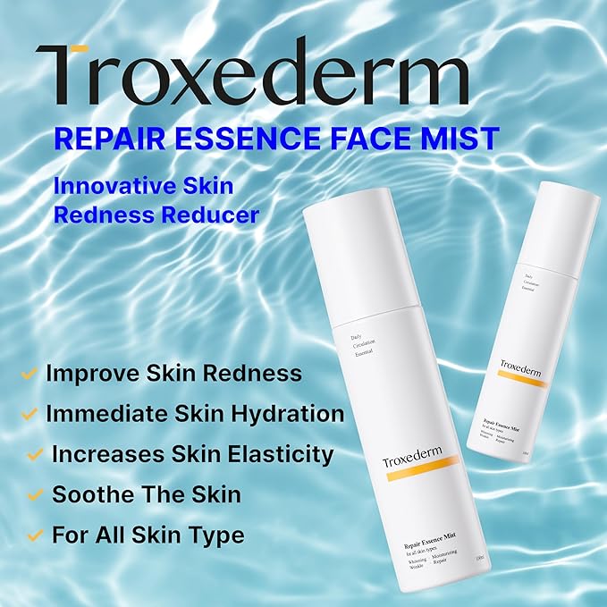 Repair Essence Mist - Hydrating Face Mist for Redness & Blemish-Free, Glowing Skin - with CICA Extract, Niacinamide & Adenosine - Moisturizing & Cooling Face Spray-BrightBean Baby