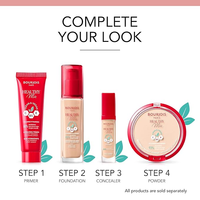 Bourjois Healthy Mix Clean & Vegan Concealer - 52.5 Vanilla-BrightBean Baby