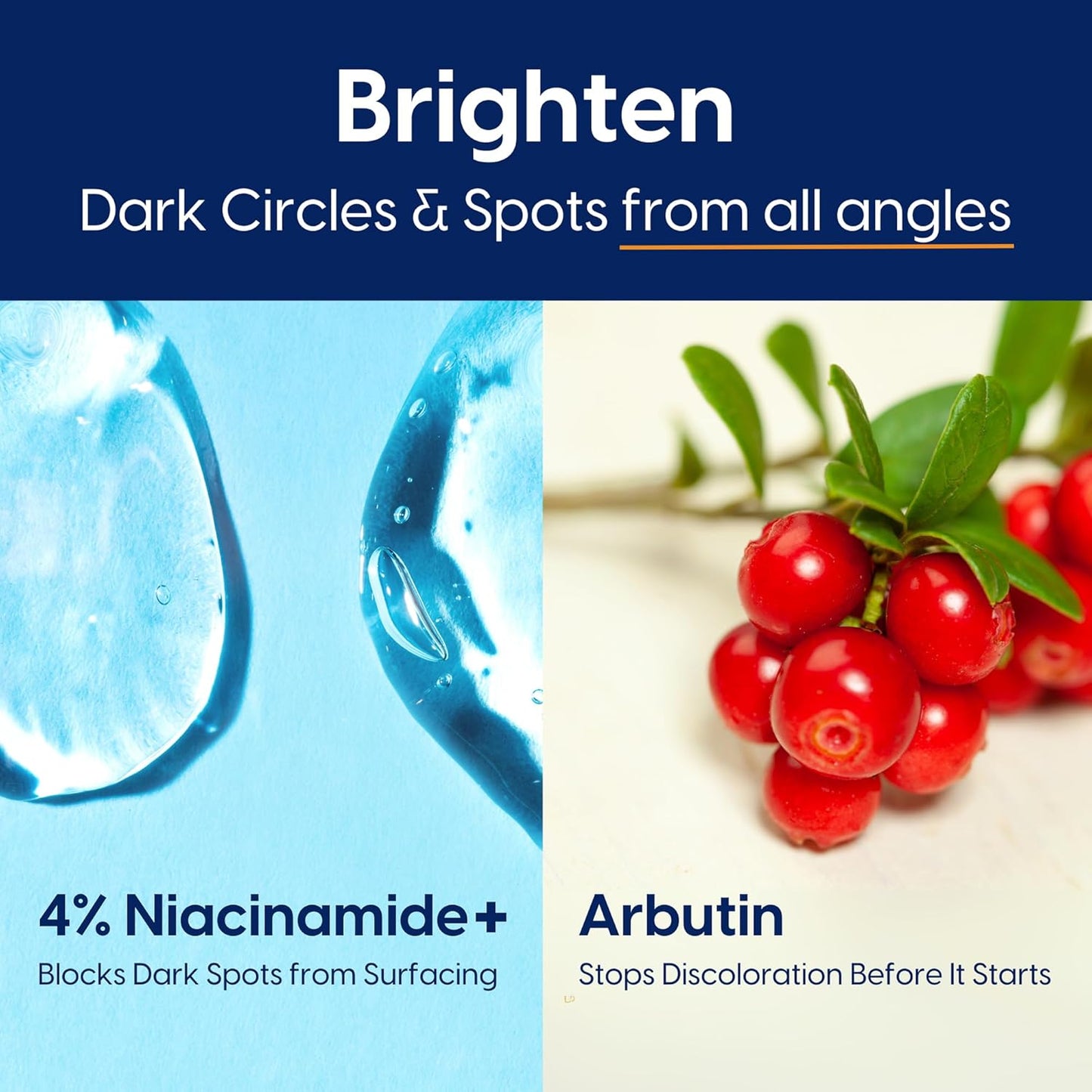 Strive Mens Face Moisturizer, Dark Circle Brightening, Anti Aging Mens Face Lotion with 4% Niacinamide+, Hyaluronic Acid & Ceramides, Hydrating Fragrance Free Skin Care Face Cream - 1.7 fl oz.-BrightBean Baby