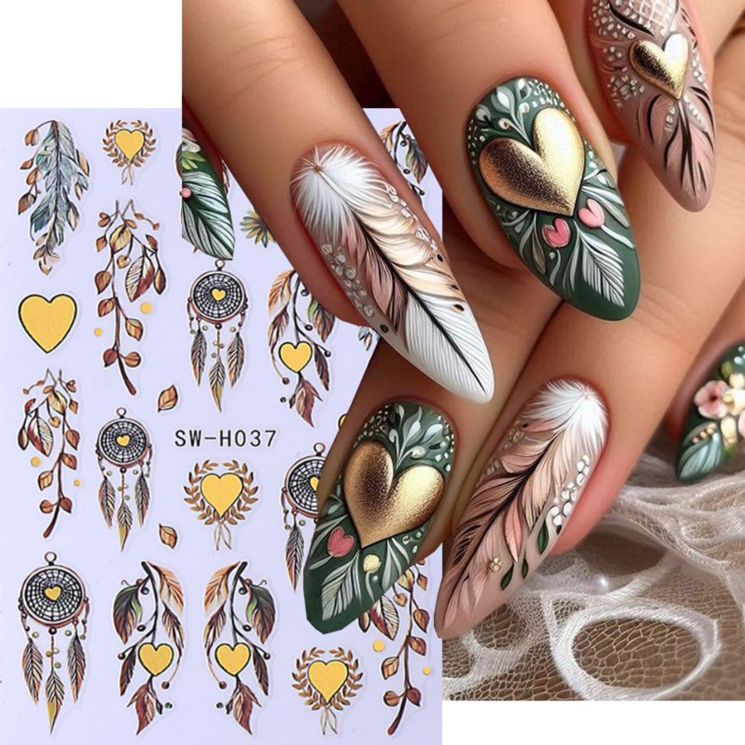 4Sheet Christmas Nail Art Stickers Santa Claus Elk Snowflake Nail Decals 3D Self-Adhesive Fireworks Clock Bow Designs Nail Supplies Winter Xmas Nail Sticker Nail Art for Women DIY New Year Nail Decor-BrightBean Baby