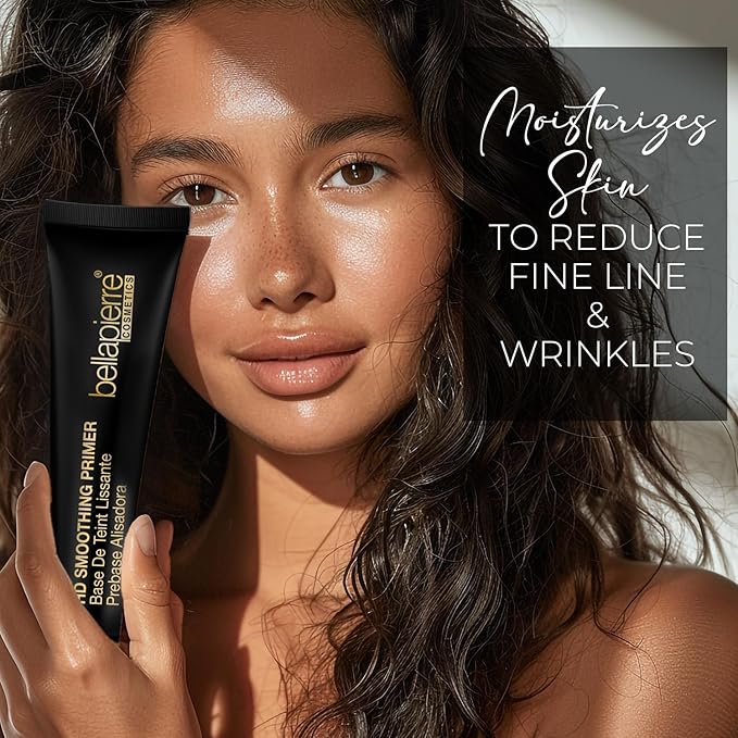 Bellapierre HD Smoothing Primer for a Flawless Complexion | Cruelty-Free & Non-Toxic | Talc-Free Pore Minimizer - 1.01 Fl. Oz-BrightBean Baby