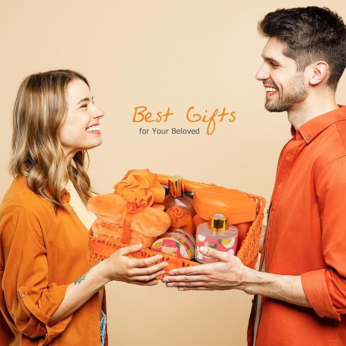 Mothers Day Gifts for Mom - 23-Piece Bath & Body Gift Basket Set for Women, Bath Gift Set, Spa Gift Basket Set with Bath Bomb & More | Christmas Valentine's Birthday Gifts, All Occasion Present-BrightBean Baby