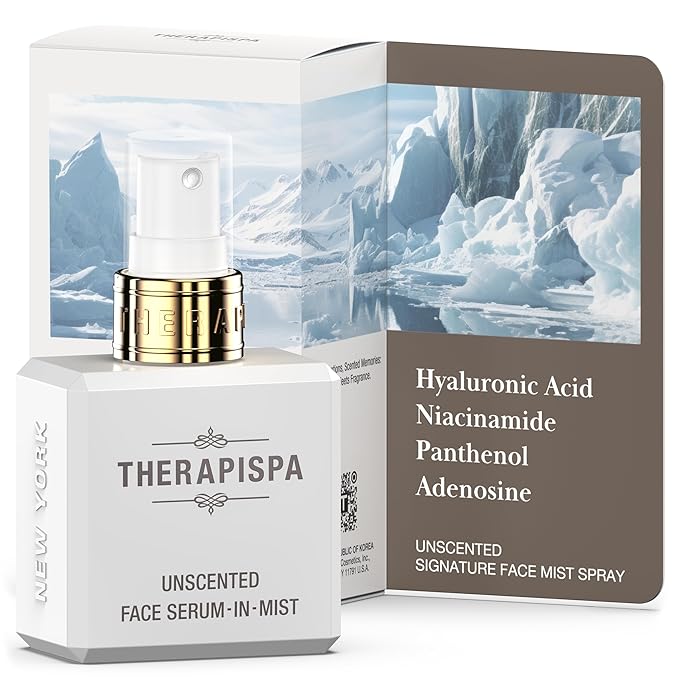 Face Serum-In-Mist – Unscented Hydrating Face Mist & Spray Serum with Niacinamide, Panthenol & Hyaluronic Acid for Sensitive Skin & Deep Moisture (2.0 fl oz)-BrightBean Baby