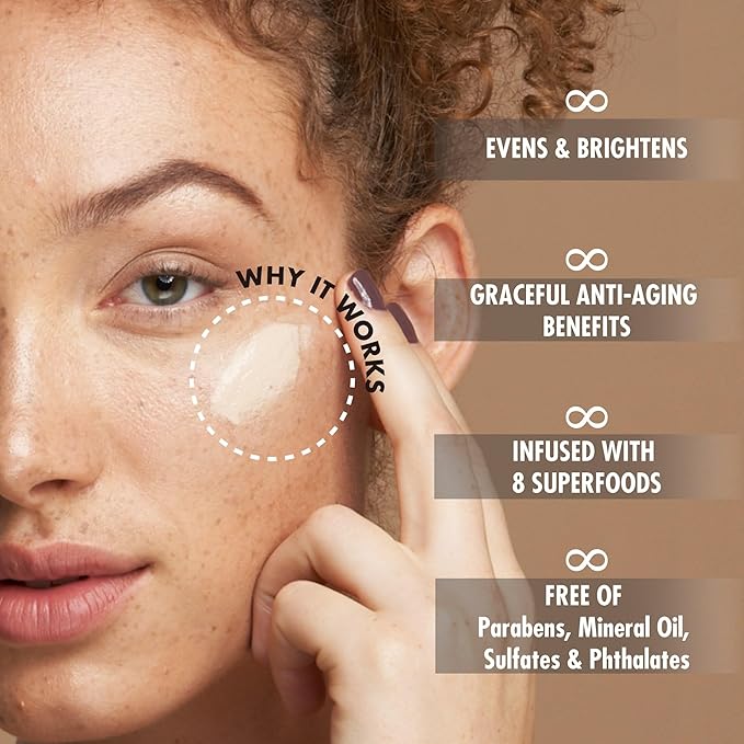 YENSA Tone Up Primer Essential Glow - Clean Superfood Formula with 8 Skin-Loving Ingredients - Minimizes Pores, Fine Lines & Wrinkles - Lightweight Satin-Sheen Finish-BrightBean Baby