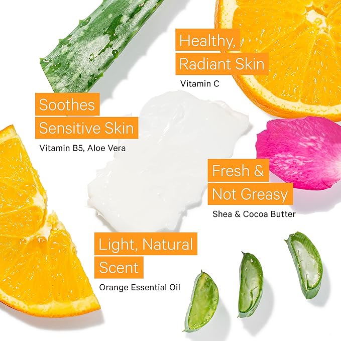 Tree to Tub Shea Body Butter for Dry, Extremely Dry, Sensitive Skin - Moisturizing Body Cream for Women & Men, Hydrating Body Lotion Moisturizer w/Vitamin C, Organic Cocoa, All Natural Citrus Scent-BrightBean Baby