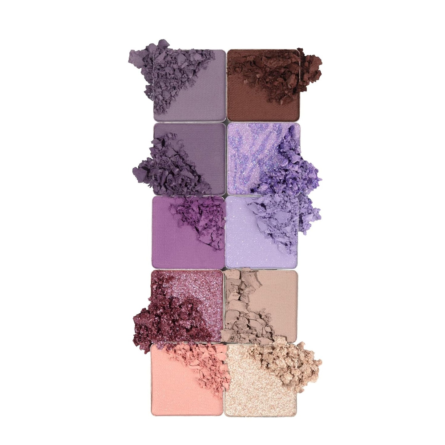 Pacifica Eyeshadow Palette – Purple Nudes Mineral Eyeshadow, Wearable Purple Tones with Matte, Shimmer & Metallic, Cocoa Butter Infused, Talc-Free, Vegan & Cruelty-Free, 0.24 oz (10 Shades)-BrightBean Baby