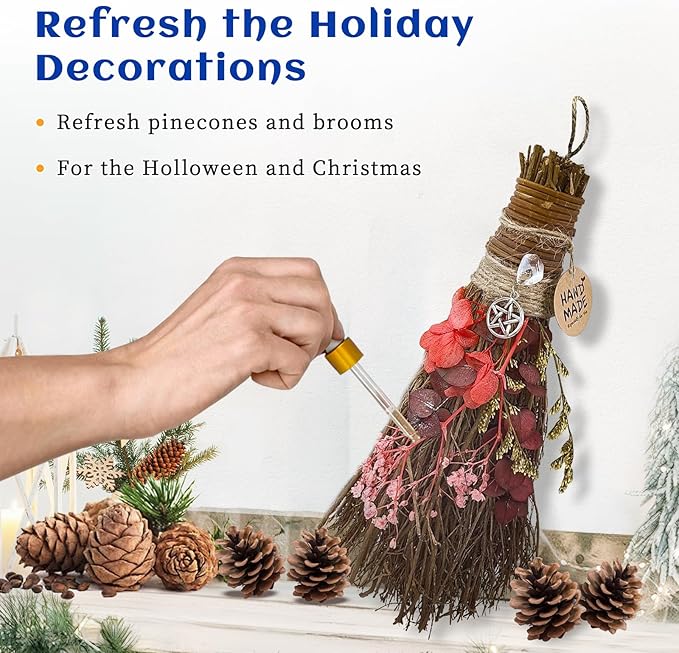 HIQILI Cinnamon Essential Oil for Spary, Diffuser, Garden and Kitchen - 100% Pure Natural - Indoor and Outdoor, 1.01 Fl Oz-BrightBean Baby