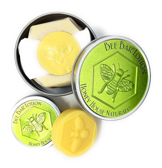 Bee Bar Honey House Naturals Duo – Citrus – Small .6 ounce & Large 2 ounce (Citrus)-BrightBean Baby