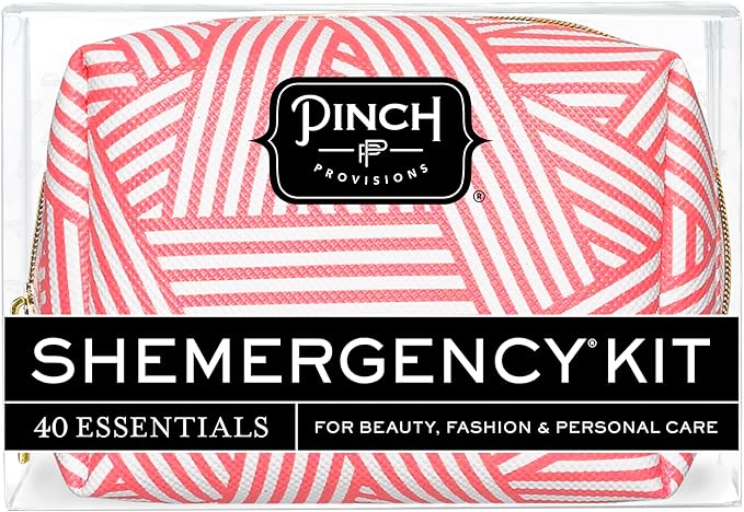 Pinch Provisions Shemergency Kit for Her, 40 Emergency Essential Items, Compact, Multi-Functional Pouch, Gift for Women, Birthday, Bachelorette Parties, and More!-BrightBean Baby