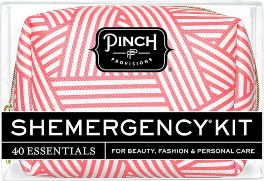 Pinch Provisions Shemergency Kit for Her, 40 Emergency Essential Items, Compact, Multi-Functional Pouch, Gift for Women, Birthday, Bachelorette Parties, and More!-BrightBean Baby