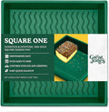 Great Jones Square One (Broccoli) | Nonstick 9.5x9.5-Inch Square Baking Pan | Signature Corrugated Bottom | Chemical-Free Nonstick Coating | Oven-Safe & Dishwasher-Friendly