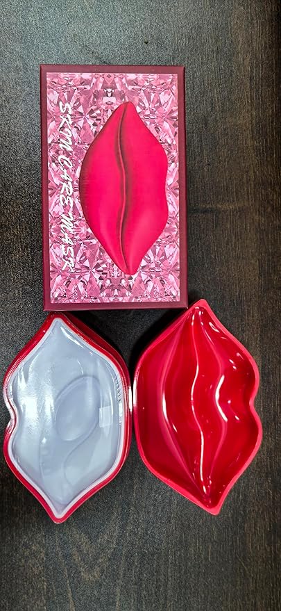 20Pcs Moisturizing Restores Moisture Lip Mask for Dry Lips and Lip Lines Overnight Lip Care, Gel Treatment Plumping Lips Mask (Red)-BrightBean Baby