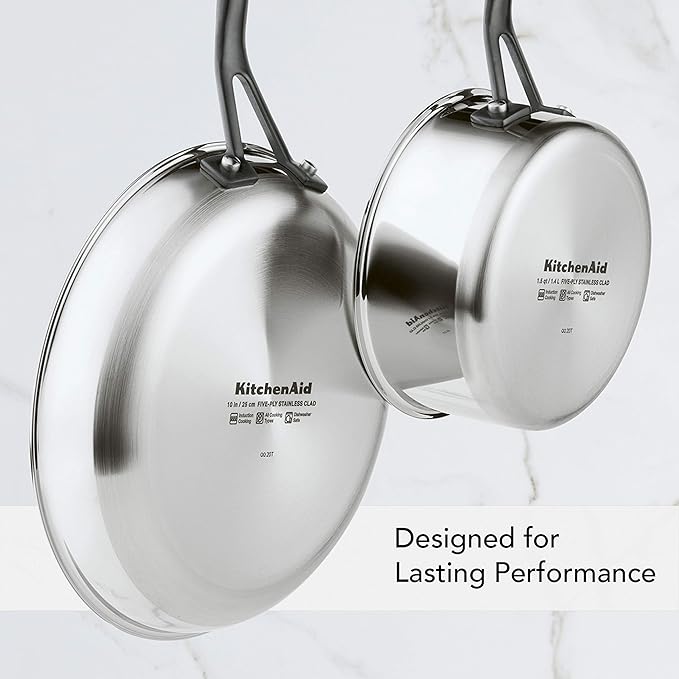 KitchenAid 5-Ply Stainless Steel Fry Pan 12.25"