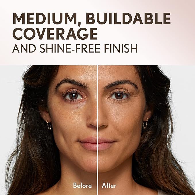 Covergirl Clean Invisible Pressed Powder, Lightweight, Breathable, Vegan Formula, Warm Nude 158, 0.38oz-BrightBean Baby