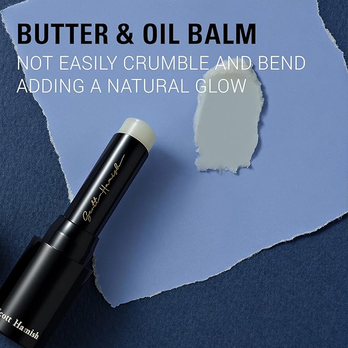 Courage Lip Balm – Hydrating Lip Balm for Men - Shea Butter & Cica to Moisturize & Soothe Dry, Chapped Lips – Anti Aging Lip Moisturizer to Restore Radiance and Improve Softness of Lips, 0.12oz.-BrightBean Baby