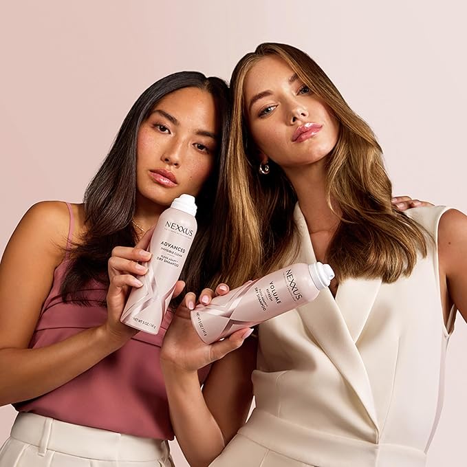 Nexxus Volume Refresh Dry Shampoo For Oil Control + Root-Lifting 72 Hour Freshness with FLEXX-ADAPT Technology 5 oz-BrightBean Baby