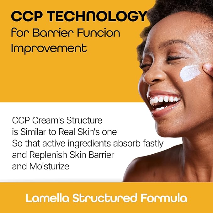 CCP Cream - 1.96 fl Oz - Barrier Hydrating & Moisturizing Cream with Ceramide, Centella asiatica extract and Panthenol for Kid & Adult, Hypoallergenic, Dermatest EXCELLENT-BrightBean Baby