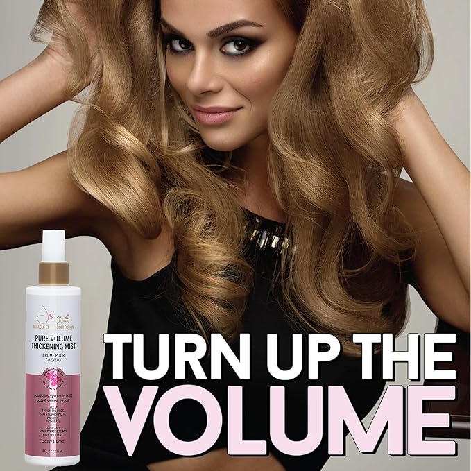 Joyce Giraud Volumizing & Thickening Mist, Adds Body & Fullness, Cherry Almond Scent, 8 Fl. Oz-BrightBean Baby