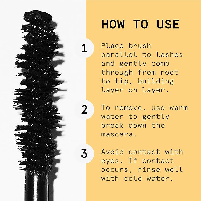 Wrap Star Tubing Mascara For Lenghtening & Curling & A Smudge-Proof & Flake-Proof Finish (Classic Black)-BrightBean Baby