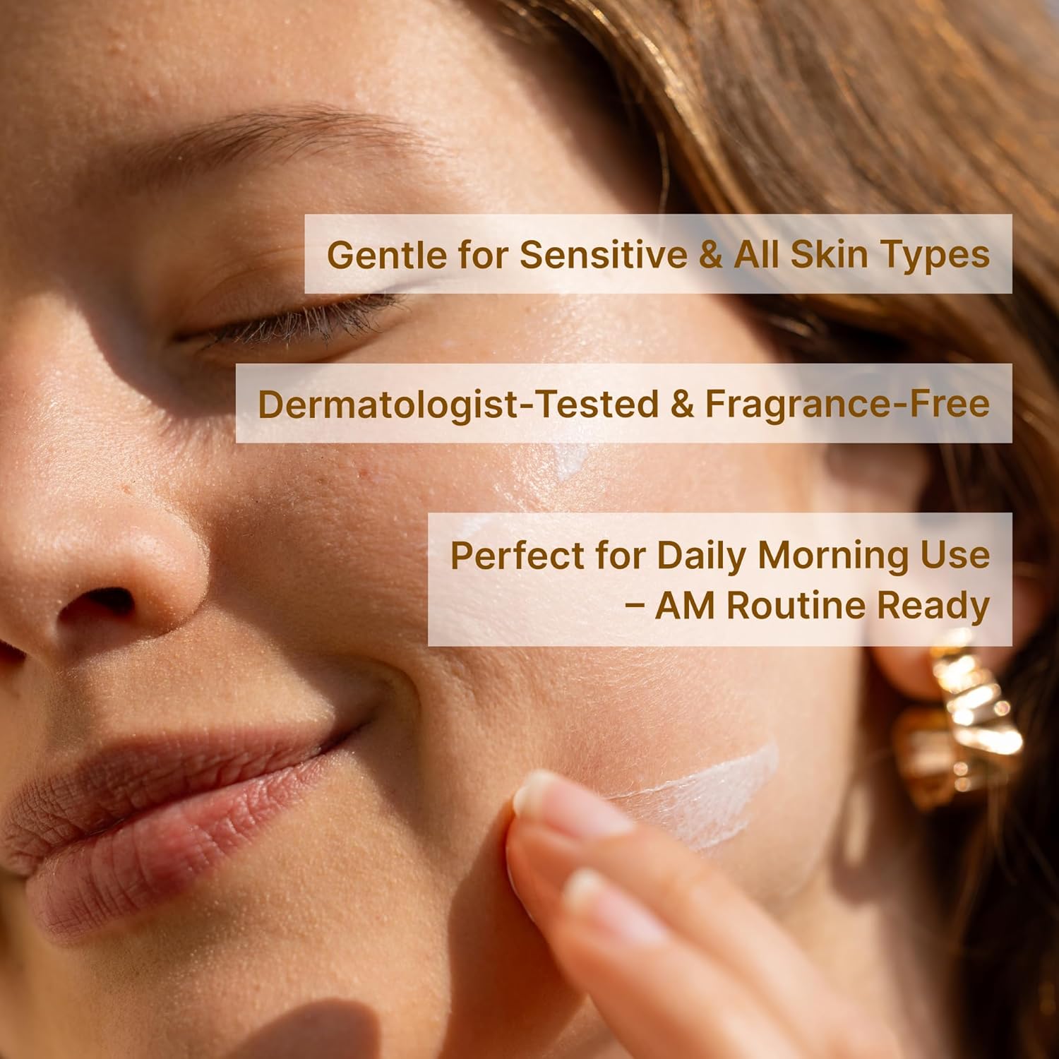 ZincPure Sunmilk SPF 50/PA++++ Broad Spectrum, 100% Mineral Facial Sunscreen, Lightweight Sheer Finish, No White Cast, Fragrance-Free Daily Moisturizer for Sensitive & All Skin Types (40 ml)-BrightBean Baby