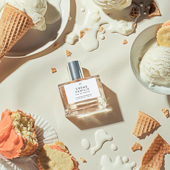 Le Monde Gourmand Crème Vanille Eau de Parfum - 1 fl oz (30 ml) - Warm Vanilla, Jasmine, Amber Perfume Notes-BrightBean Baby