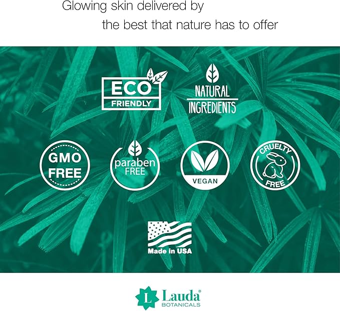 LAUDA BOTANICALS Vitamin C Facial Toner Spray, Hydrating Skin Balancing, Refreshing Pore Minimizer with Organic Witch Hazel, Aloe Vera, Anti Aging Antioxidants for Combination & Oily Skin, 4 Oz-BrightBean Baby