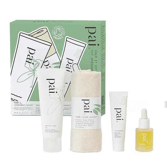 Pai Skincare - Organic 3-Step Calm It Kit For A Soothed Complexion | Natural, Vegan, Sensitive Skincare-BrightBean Baby