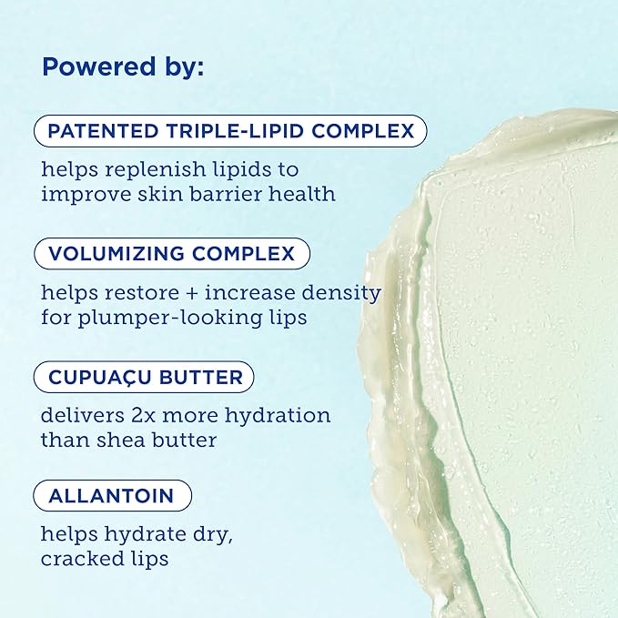 Skinfix Barrier+ Triple Lipid Lip Treatment: Nourish Dry, Chapped Lips With Our Volumizing Complex to Visibly Plump & Fill Fine Lines, 0.27 Oz-BrightBean Baby