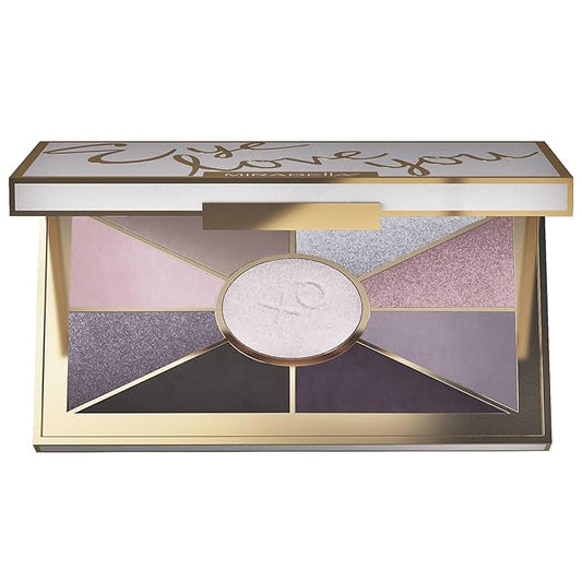 Mirabella Eye Love You Neutral Shimmer Eyeshadow Palette - Makeup Palette w/Ultra Pigmented Pressed Powders, Creamy Matte & Shimmer Cool Toned Eyeshadow Palette - Seduction-BrightBean Baby