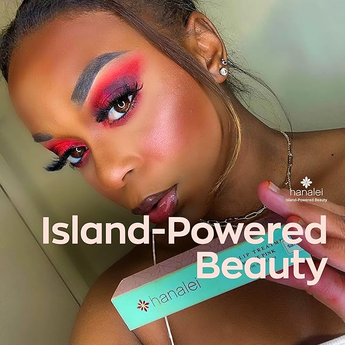 Hanalei Hydrating Lip Treatment Balm – Cruelty-Free, Paraben-Free Moisturizer for Severely Dry, Chapped Lips – Kukui Oil, Shea Butter & Grapeseed Oil –Mauve Pink Tint, Travel-Size 3-Pack (5g X 3)-BrightBean Baby