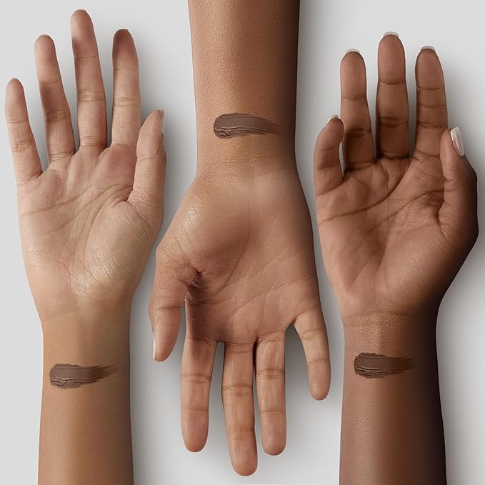 e.l.f. Hydrating Camo Concealer, Covers Blemishes & Under-Eye Circles, Full-Coverage & Delivers A Satin Finish, Vegan & Cruelty-Free, Rich Walnut-BrightBean Baby