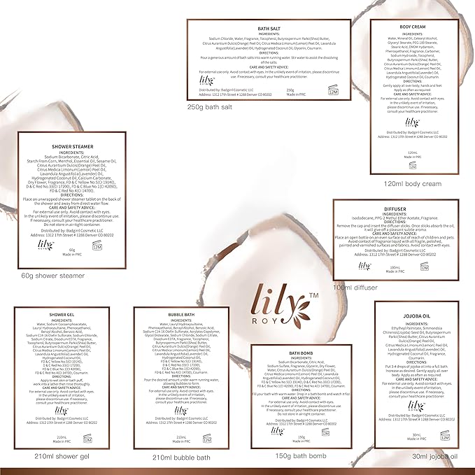 Bath and Body Gift Basket Set for Women - Coconut Vanilla Spa Gift Basket for Women 17-Piece Luxury Bath Gift Set with Shower Gel Self Care Pampering Gifts for Mothers Day, Christmas, Birthday Gifts-BrightBean Baby