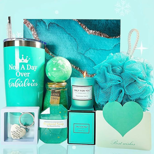 Birthday Gifts for Women, Relaxation Spa Gift Set, Unique Gift Basket for Mom Sister Wife Best Friends Female Coworker Teacher Nurse, Women Birthday Gifts-BrightBean Baby