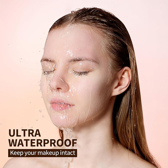 FV Full Coverage Liquid Foundation, Lightweight & Concealing, Long Lasting Matte Foundation Makeup with Flawless Finish, Oil Control Waterproof Foundation for Oily Skin (Toffee Matte)-BrightBean Baby