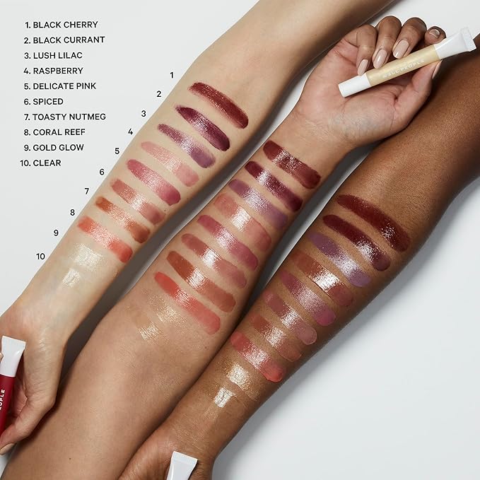 Well People Lip Nurture Hydrating Balm, Lip Balm For Hydration & Vibrant Sheer Color, Soothes & Softens Lips, Vegan & Cruelty-free, Blackcurrant-BrightBean Baby