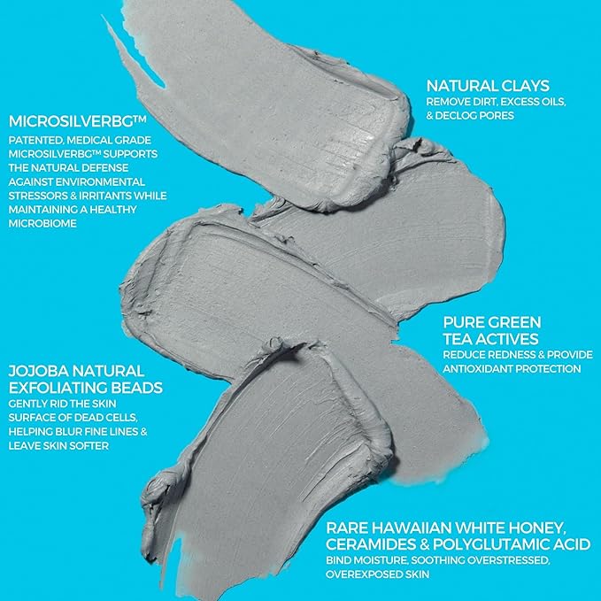 BeautyStat Universal Microbiome Purifying Radiance Mask, Cleansing Mask to Help Dimish Appearance of Pores + Purify Skin with Natural Clays (2.5 oz)-BrightBean Baby