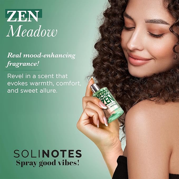 SOLINOTES Zen Meadow Perfume for Women - Eau De Parfum | Delicate Floral and Soothing Scent - Made in France - Vegan - 1.7 fl.oz-BrightBean Baby