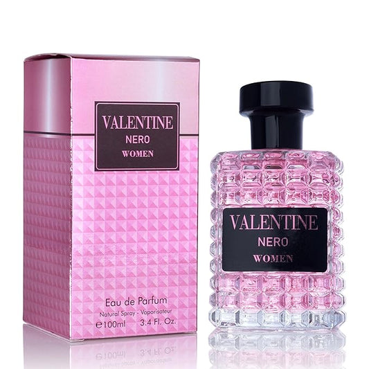 URBAN COLLECTION Valentine for Women Eau De Parfum - Amber Floral Jasmine, Bourbon Vanilla & Woods Oriental-Floral Fragrance with a Modern Twist Elegant 100ml Bottle Packed in Paper Box-BrightBean Baby
