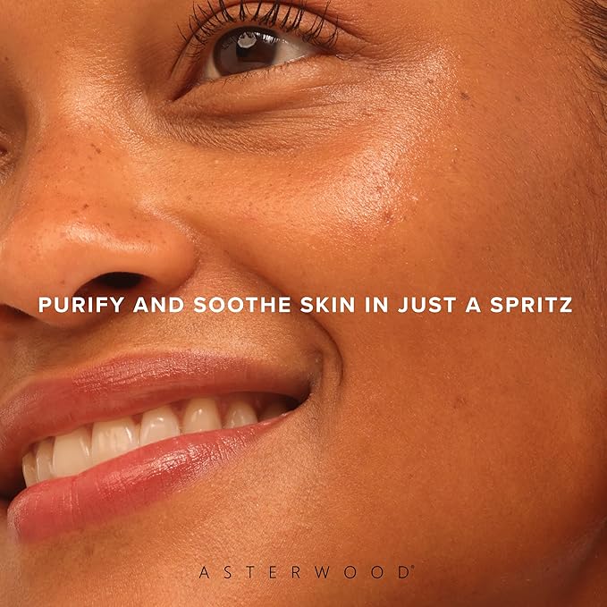 Asterwood Hypochlorous Acid Spray for Face - Targets Acne, Redness, Irritation - Multi-Purpose Skin Repair - Antibacterial, Antimicrobial - After Gym/Post-Workout Facial Mist - 4 Fl Oz-BrightBean Baby