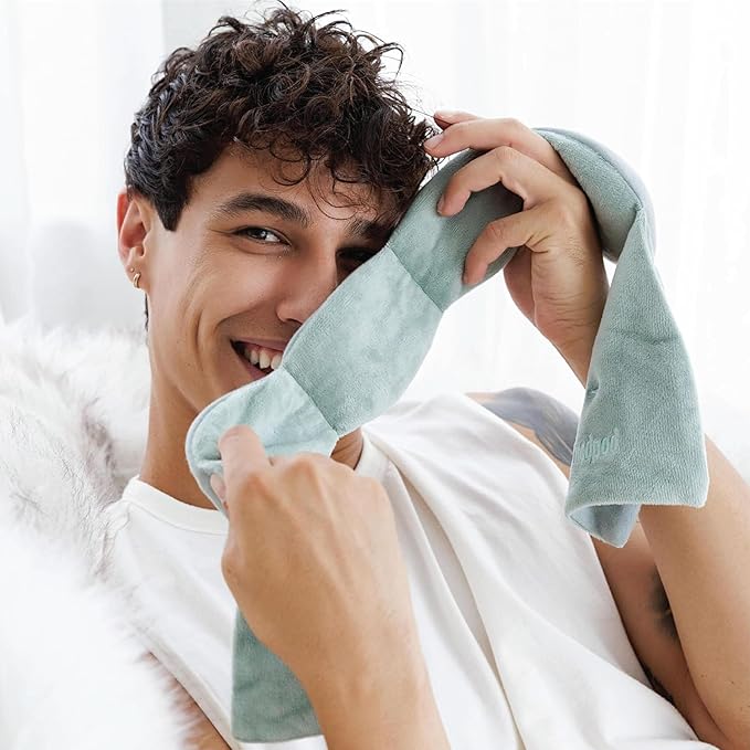 Nodpod Gentle Pressure Sleep Mask | Patented Light Blocking Design for Sleeping, Traveling & Relaxation - Sage-BrightBean Baby