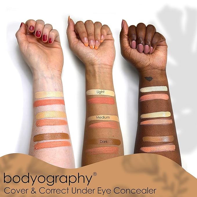 Bodyography Cover & Correct Under Eye Concealer - Medium-BrightBean Baby