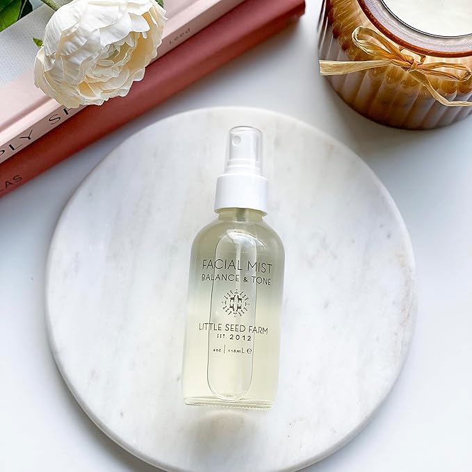 Little Seed Farm Balancing Facial Mist & Toner – Witch Hazel Toner & Pore Minimizer, Net Wt. 4 fl oz | 118ml-BrightBean Baby
